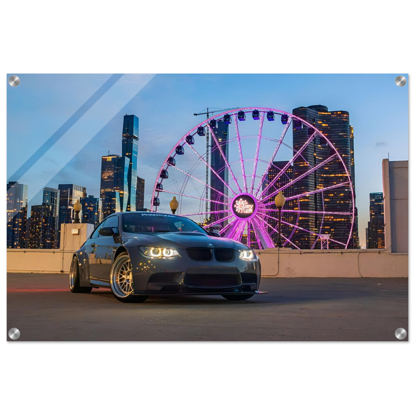 BMW Acrylic canvas