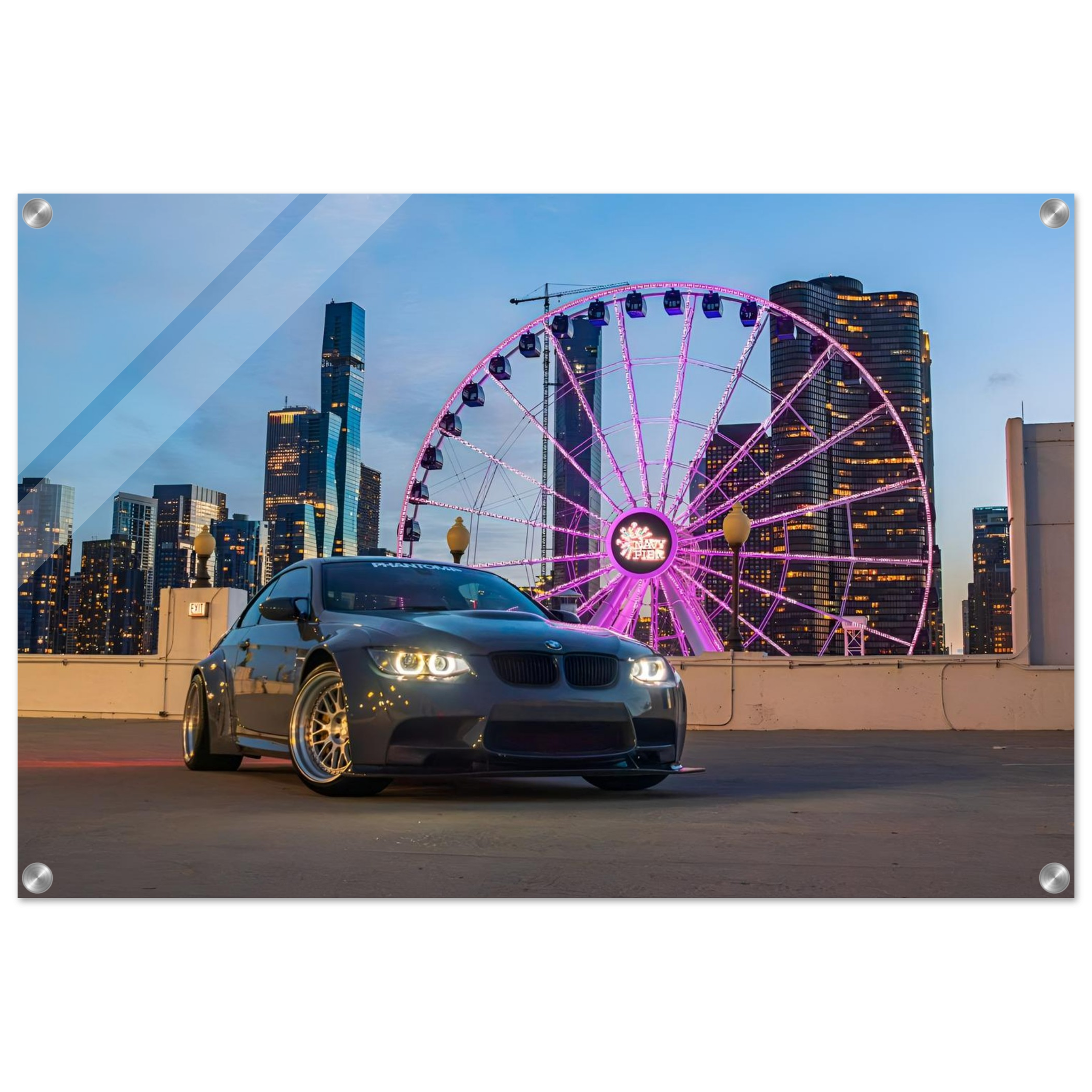 BMW Acrylic canvas