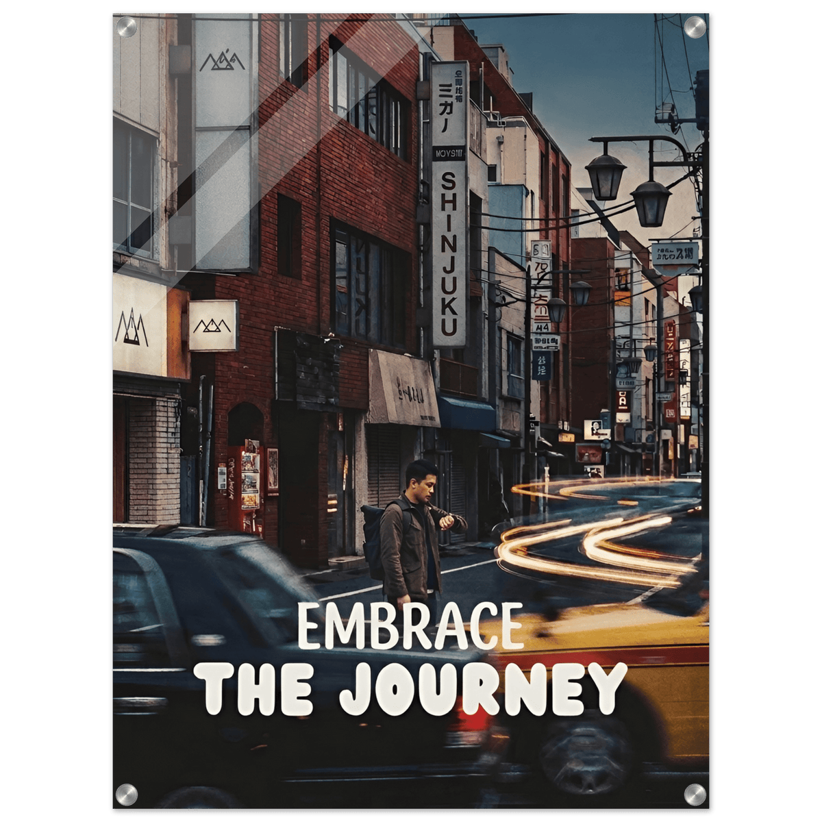 Embrace The Journey Acrylic Canvas - Phantom 4