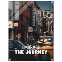 Embrace The Journey Acrylic Canvas - Phantom 4