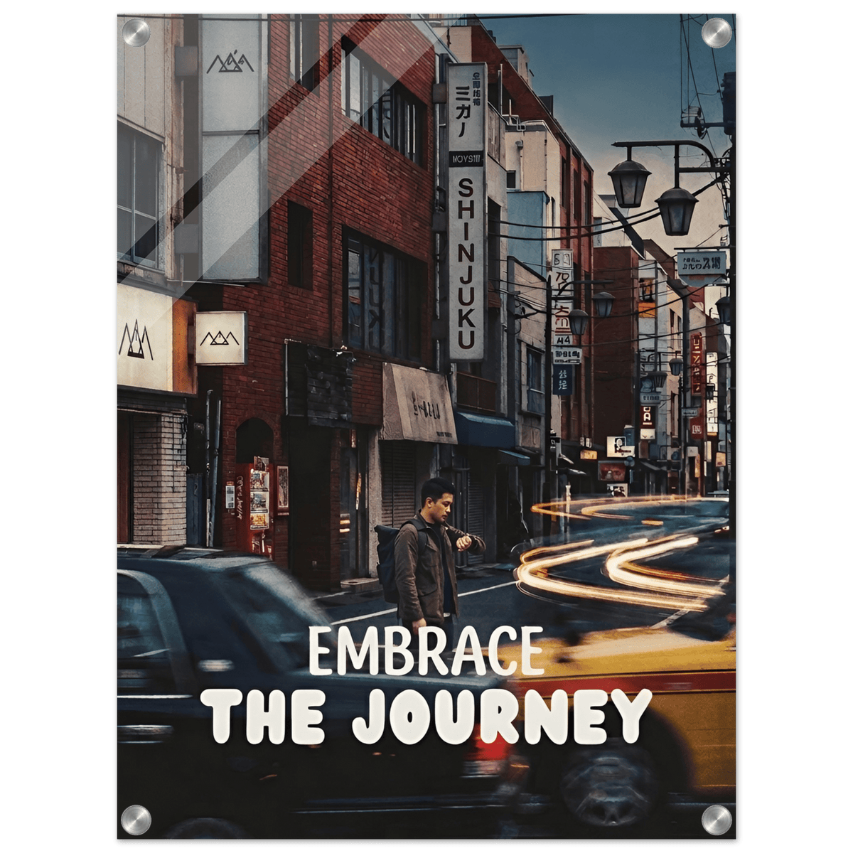 Embrace The Journey Acrylic Canvas - Phantom 4