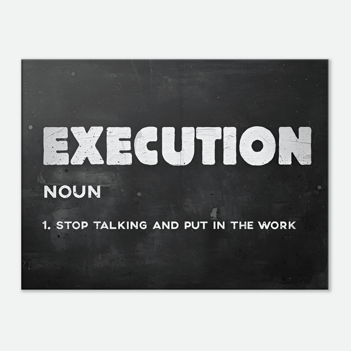 Execution (noun) - Phantom 4