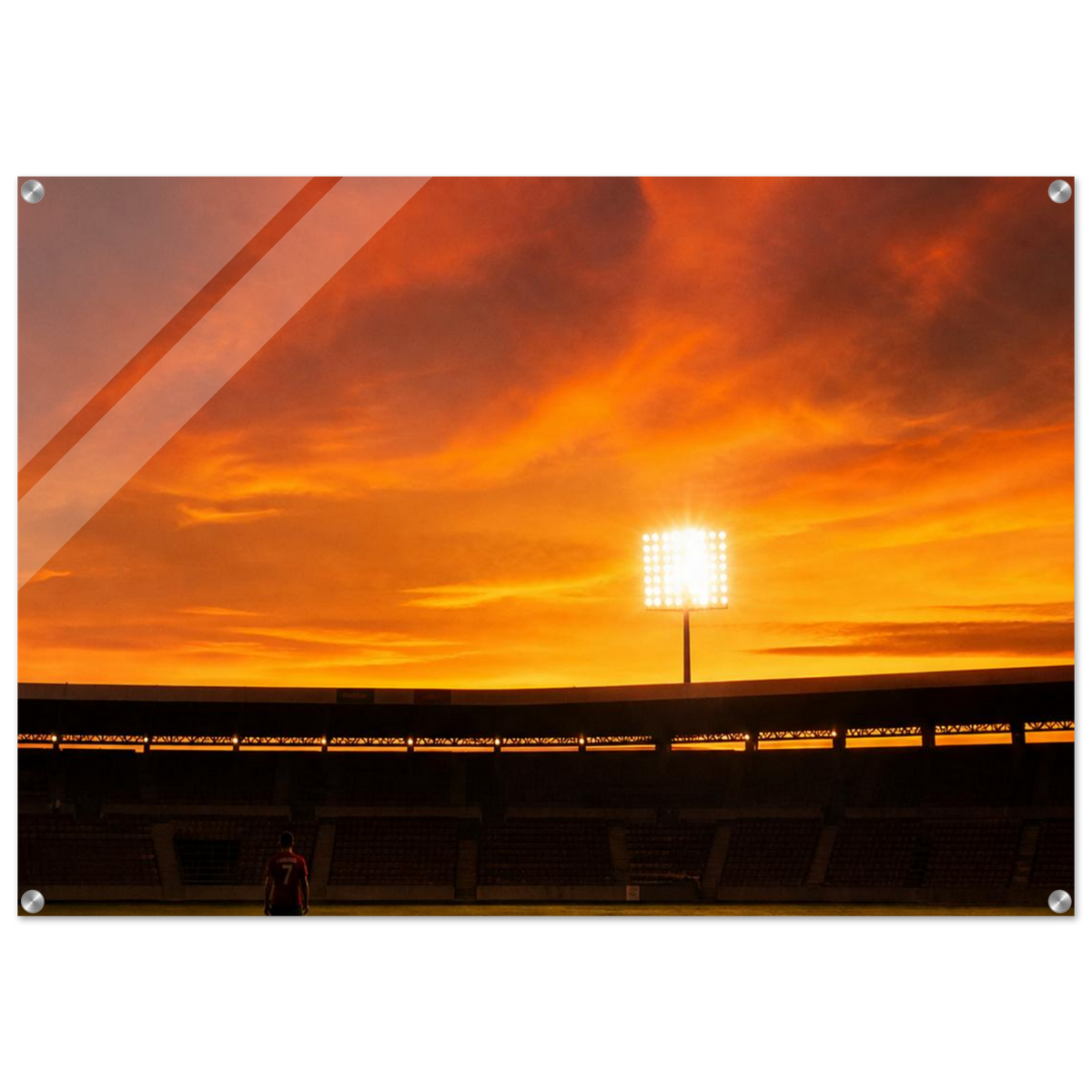 Last Light – Stadium Acrylic Glass Art