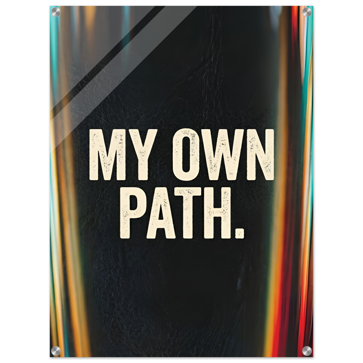 My Own Path Acrylic Canvas
