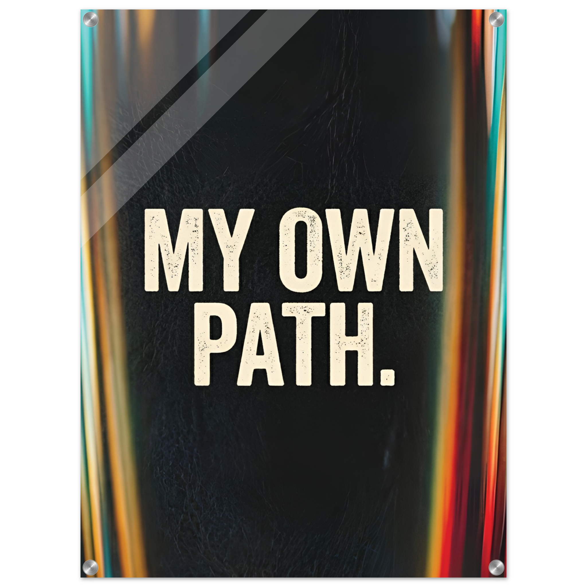 My Own Path Acrylic Canvas