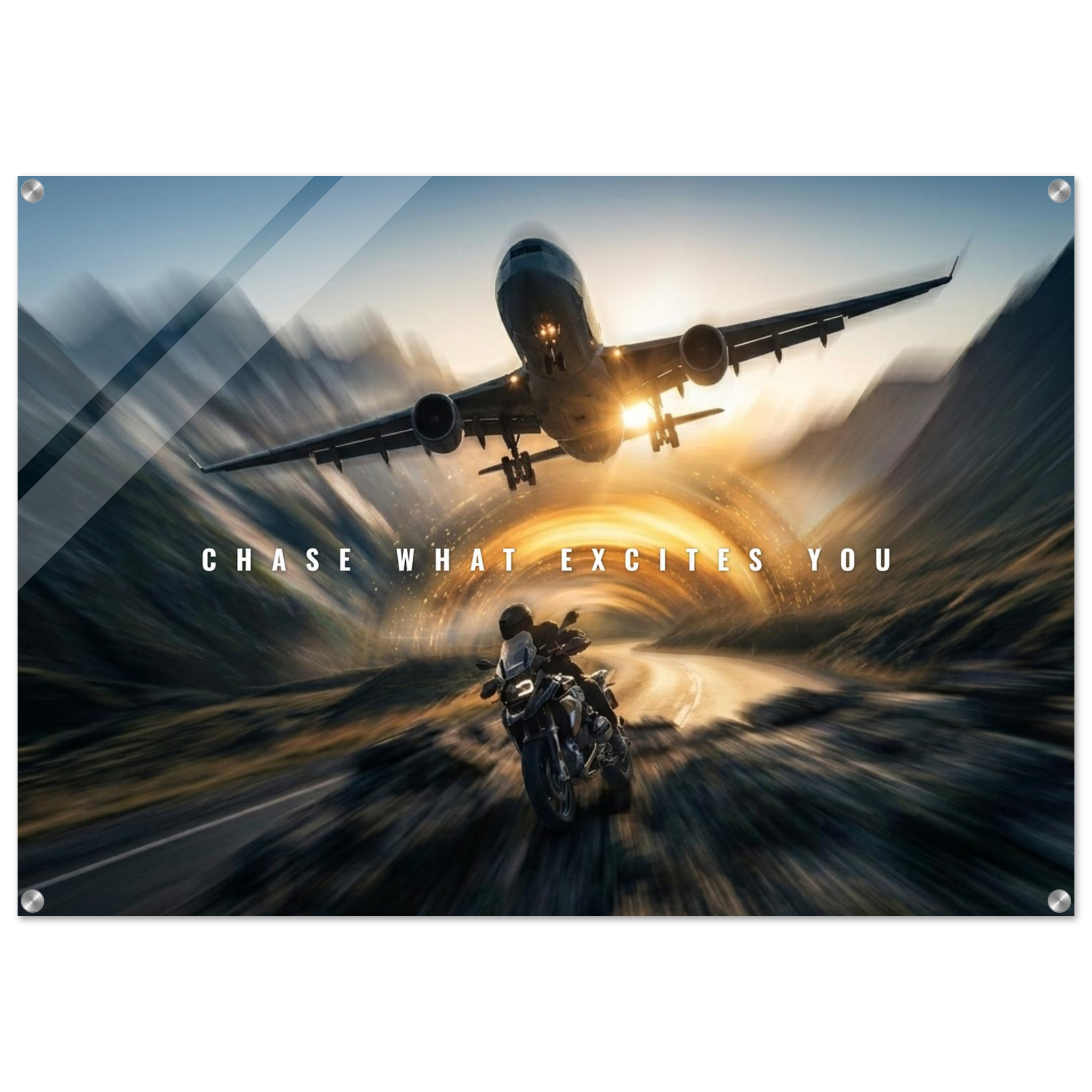 Vector Horizon Acrylic canvas