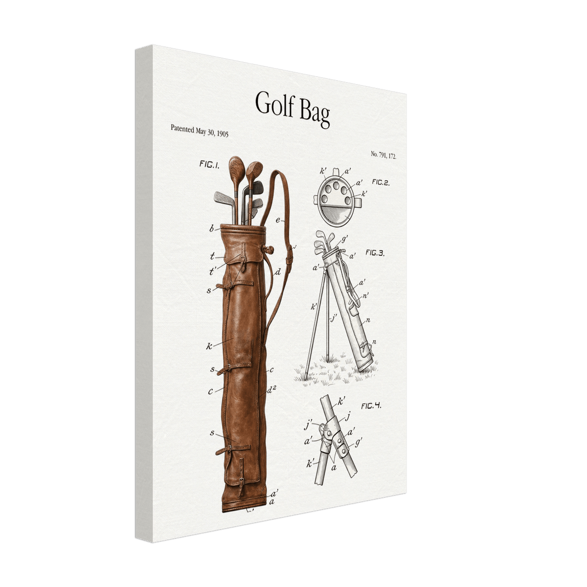 Golf Bag Patent Study - Phantom 4