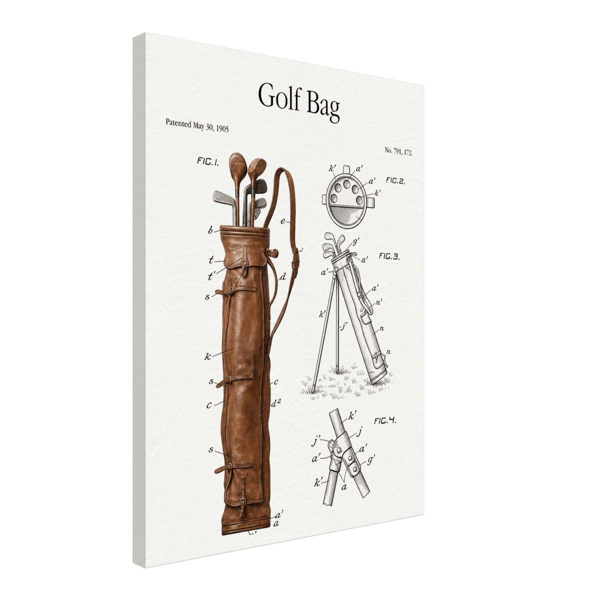 Golf Bag Patent Study - Phantom 4