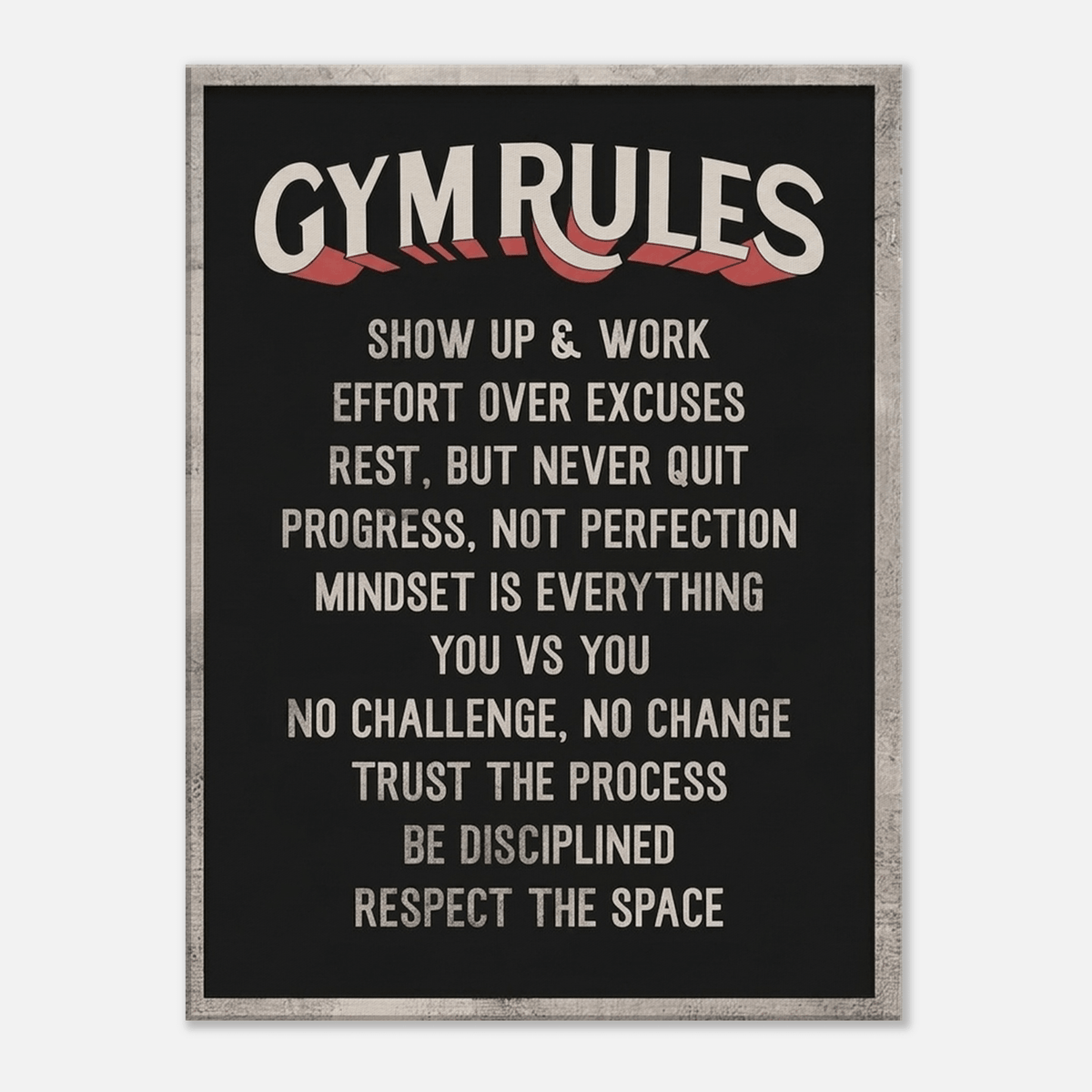Gym Rules - Phantom 4