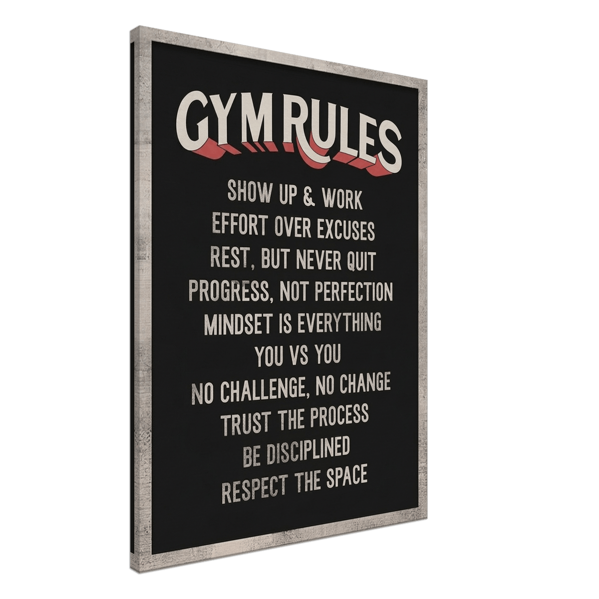 Gym Rules - Phantom 4
