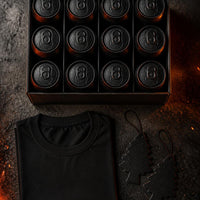 Phantom4 Energy mega case of matte black cans