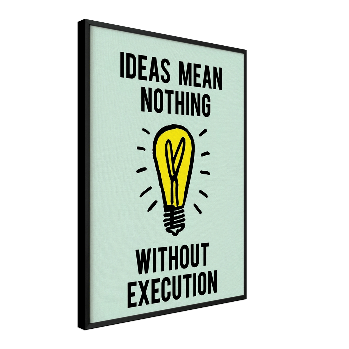 Ideas Mean Nothing Without Execution - Phantom 4