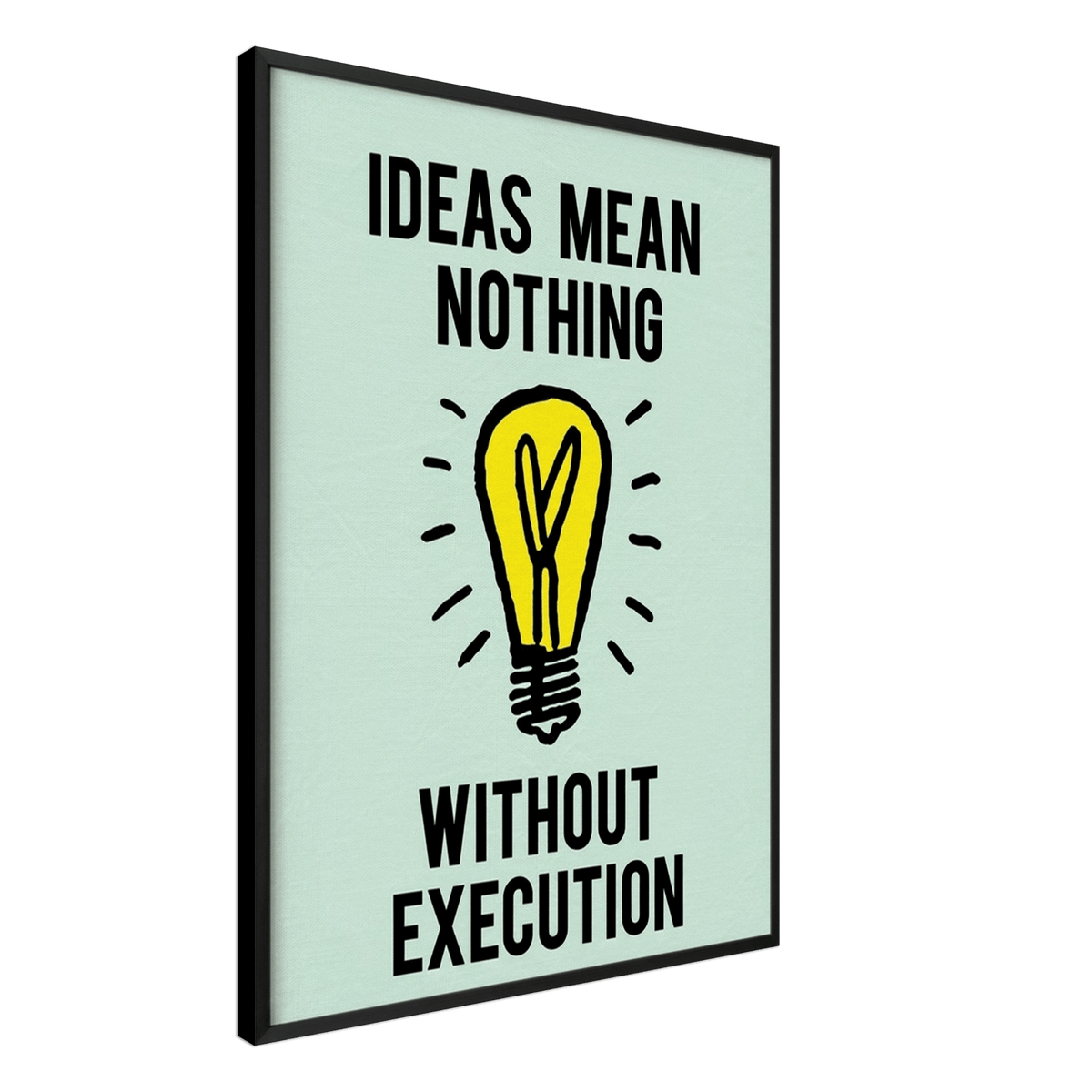 Ideas Mean Nothing Without Execution - Phantom 4