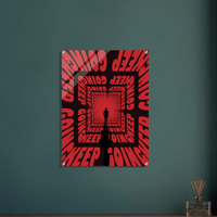Keep Going Acrylic Canvas - Phantom 4