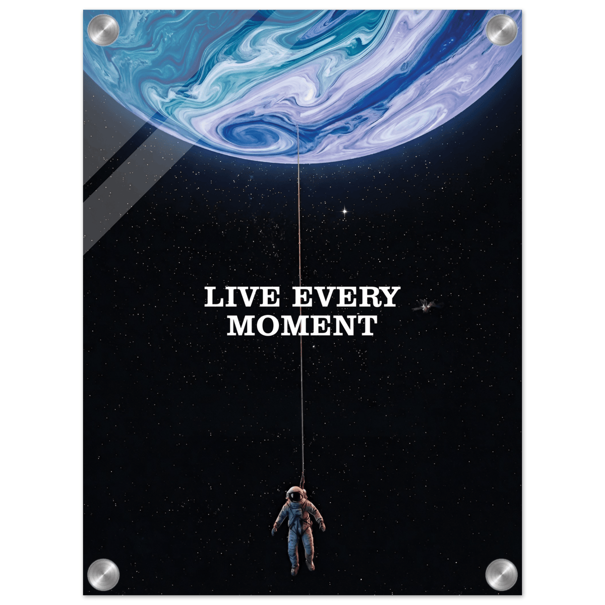 Live Every Monent Acrylic Canvas - Phantom 4