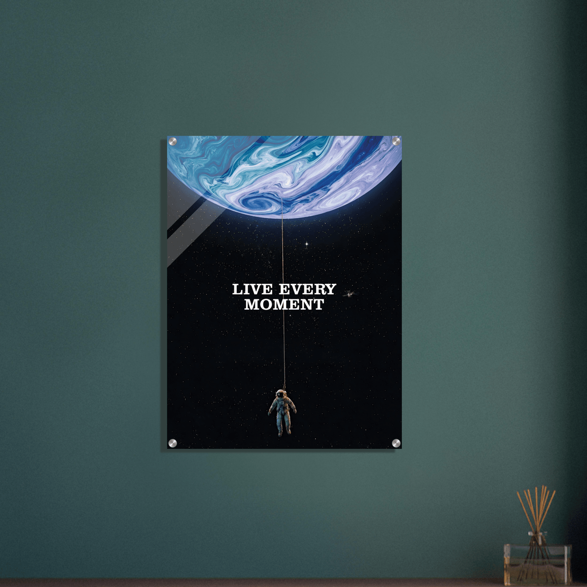 Live Every Monent Acrylic Canvas - Phantom 4