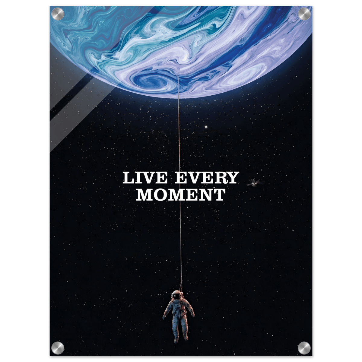 Live Every Monent Acrylic Canvas - Phantom 4
