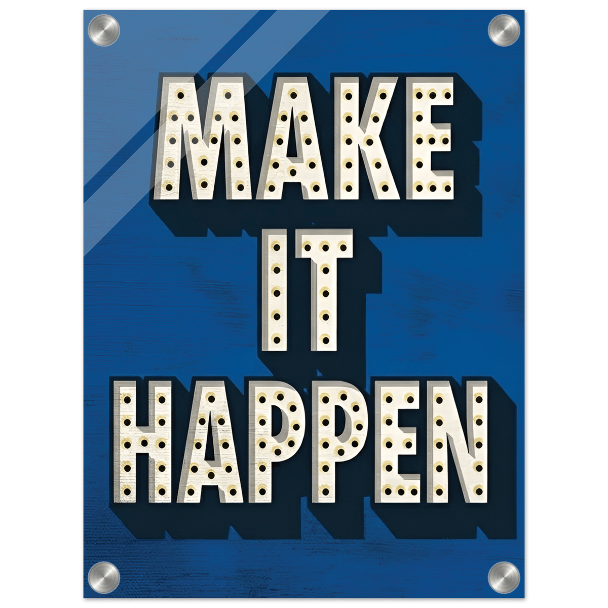 Making It Happen Acrylic Canvas - Phantom 4