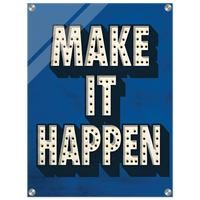 Making It Happen Acrylic Canvas - Phantom 4