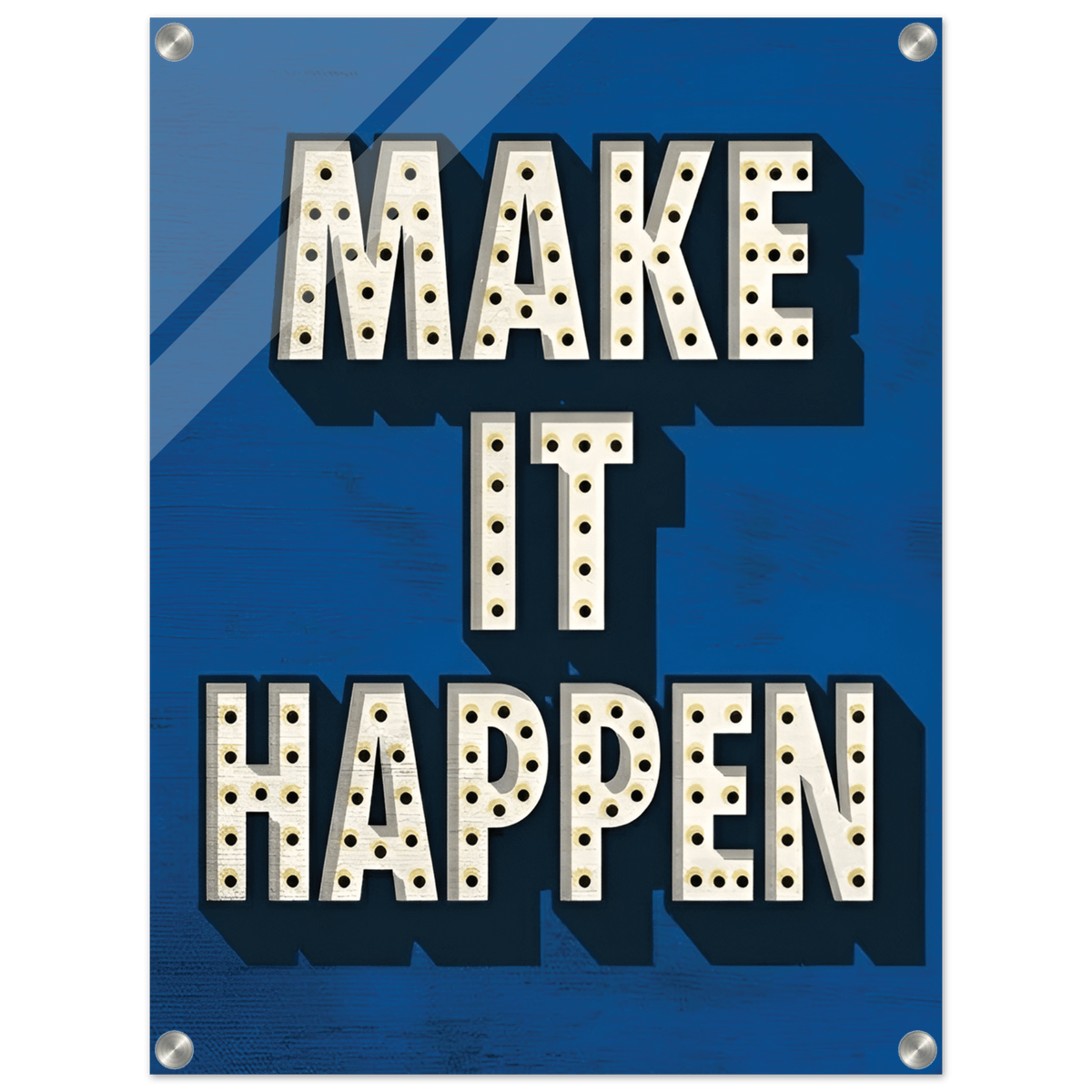 Making It Happen Acrylic Canvas - Phantom 4