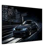 "Midnight Rider" - Liberty Walk BMW M3 Canvas - Phantom 4