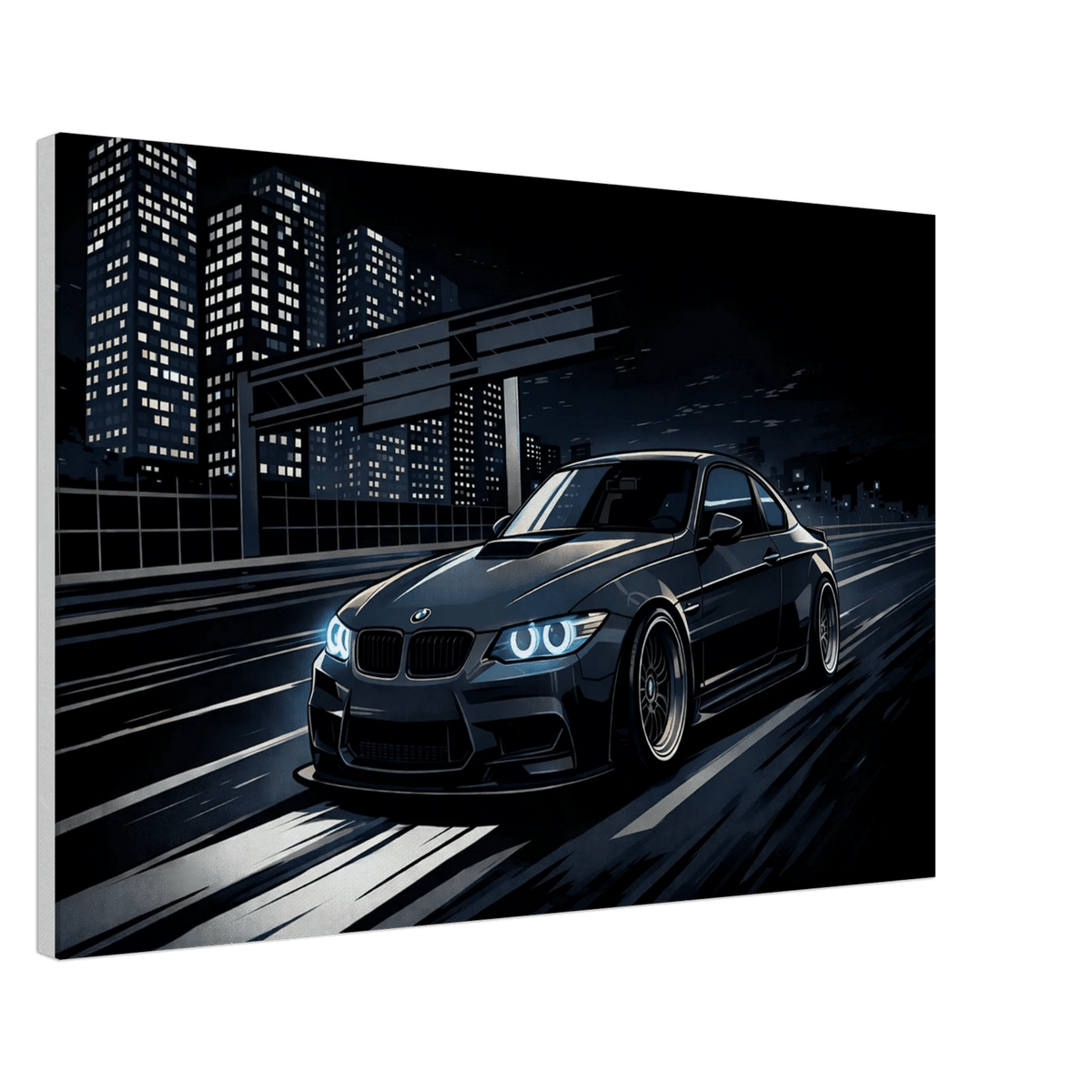 "Midnight Rider" - Liberty Walk BMW M3 Canvas - Phantom 4