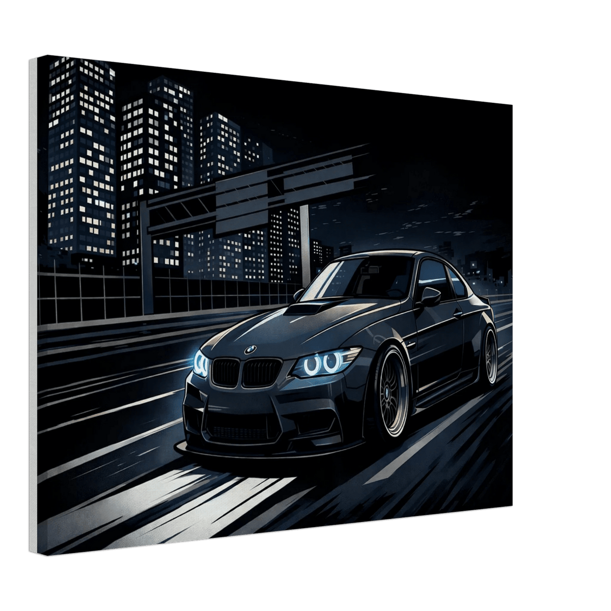 "Midnight Rider" - Liberty Walk BMW M3 Canvas - Phantom 4