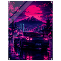 Midnight Sakura Acrylic Canvas - Phantom 4