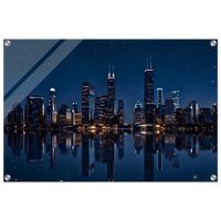 Midnight Skyline Acrylic canvas - Phantom 4
