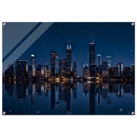 Midnight Skyline Acrylic canvas - Phantom 4