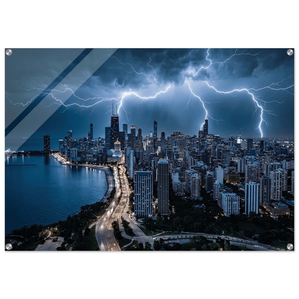 Midwest Thunder Acrylic canvas - Phantom 4