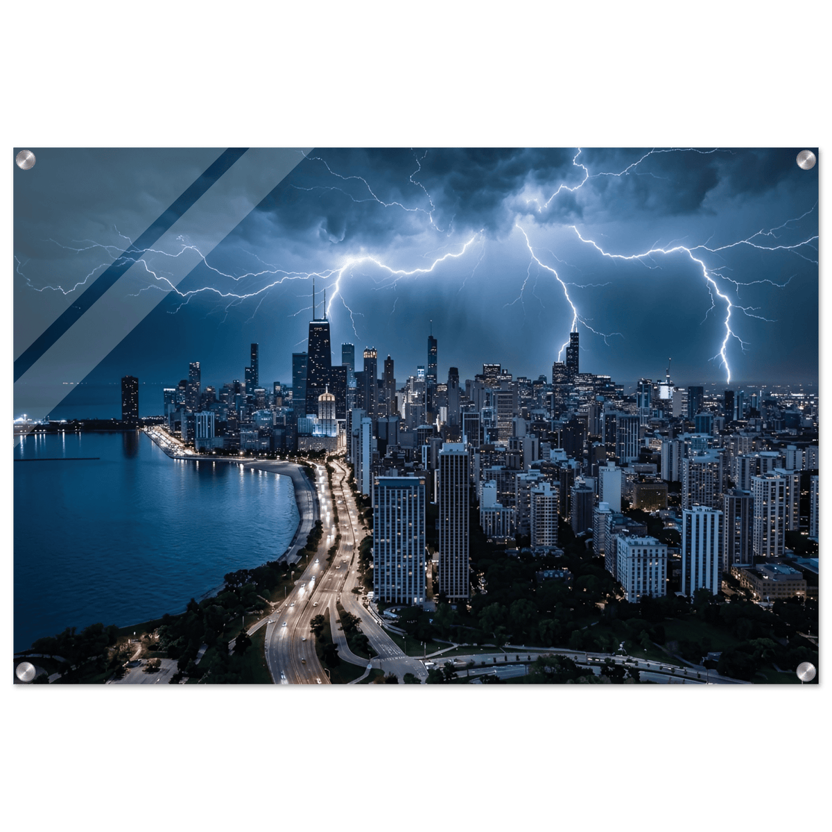Midwest Thunder Acrylic canvas - Phantom 4