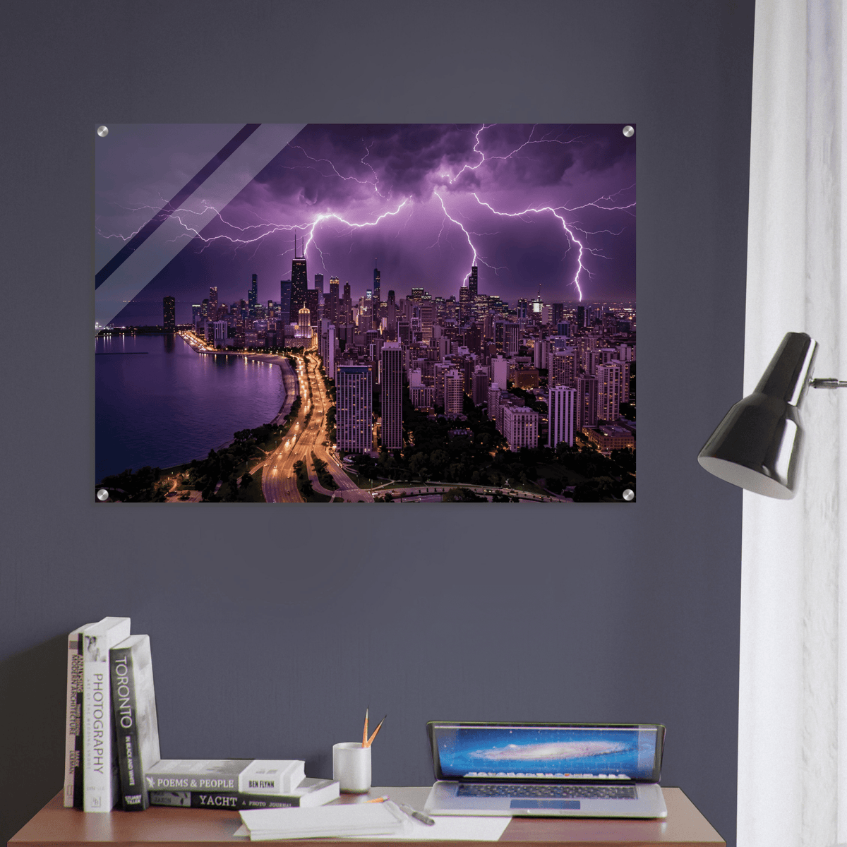 MIDWEST THUNDER – Chicago Skyline Acrylic - Phantom 4