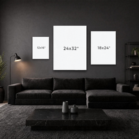 Built Different – Retro Motivation Canvas Art