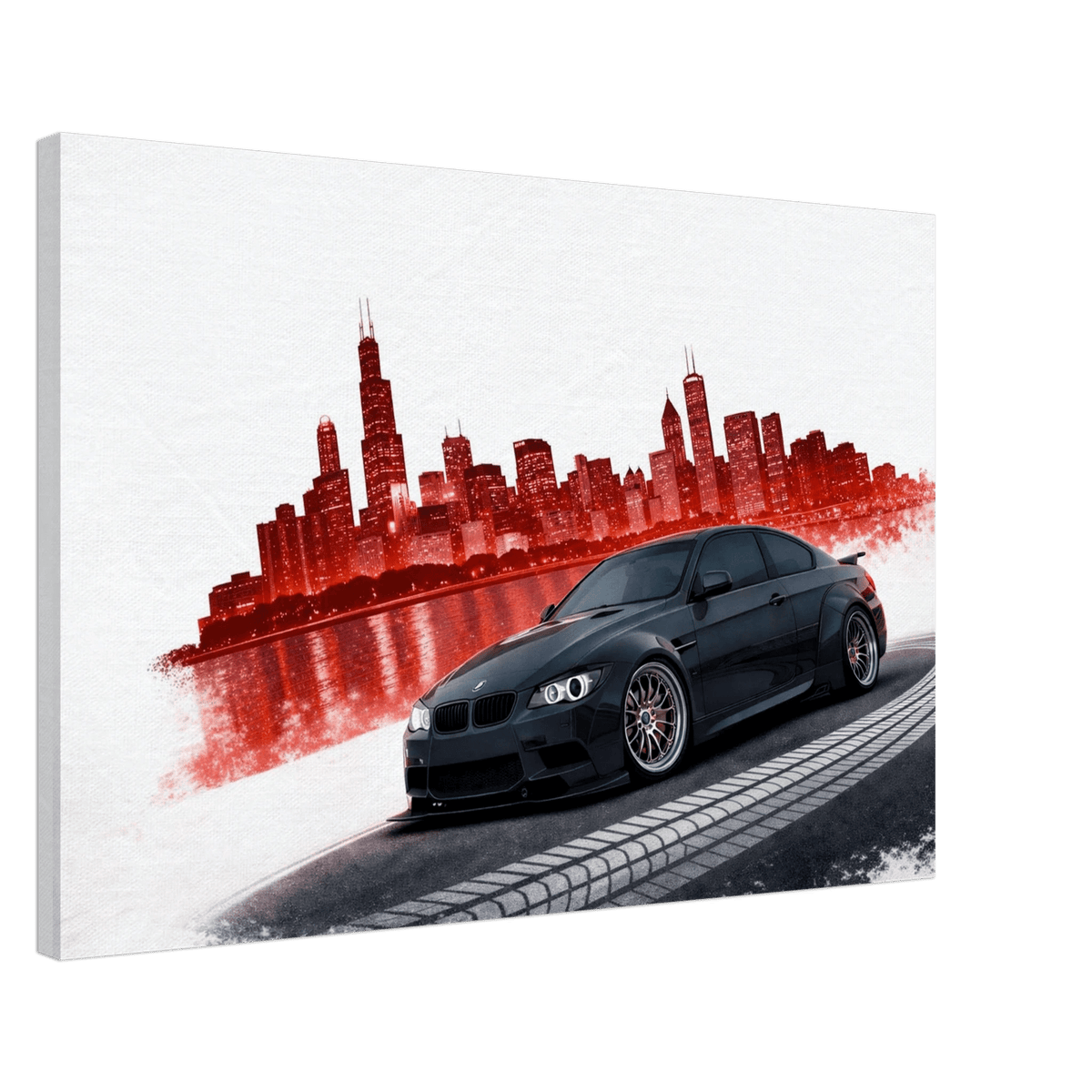 "Most Wanted" - Liberty Walk BMW M3 Canvas - Phantom 4