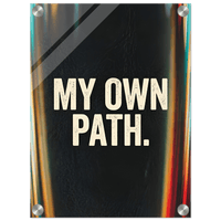 My Own Path Acrylic Canvas - Phantom 4