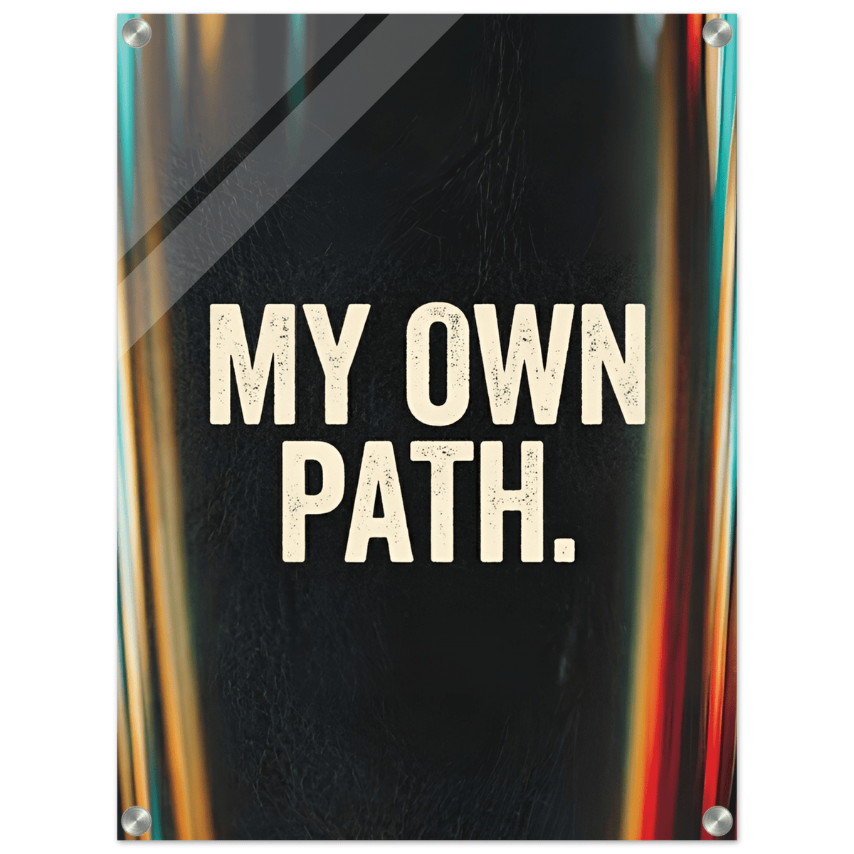 My Own Path Acrylic Canvas - Phantom 4