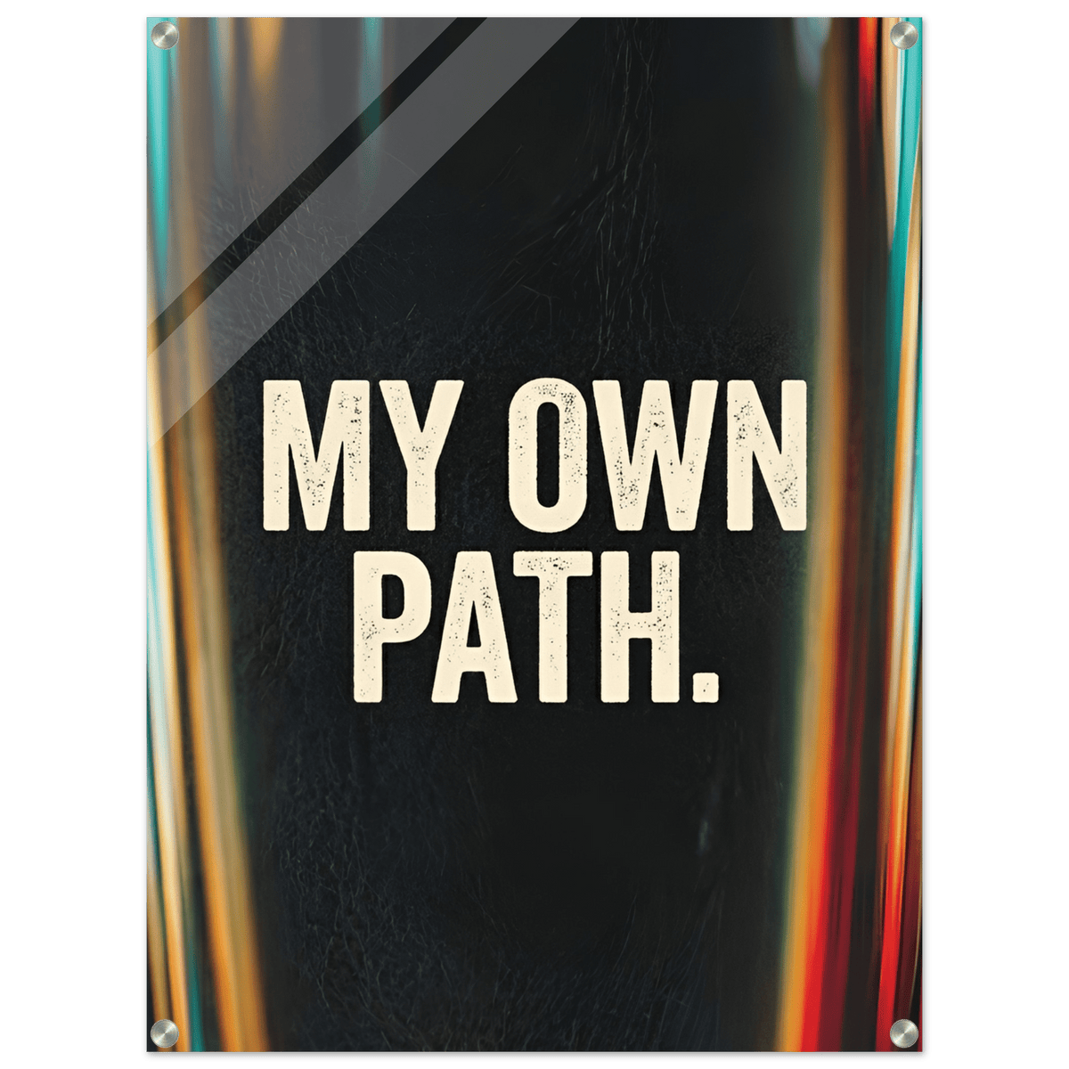 My Own Path Acrylic Canvas - Phantom 4