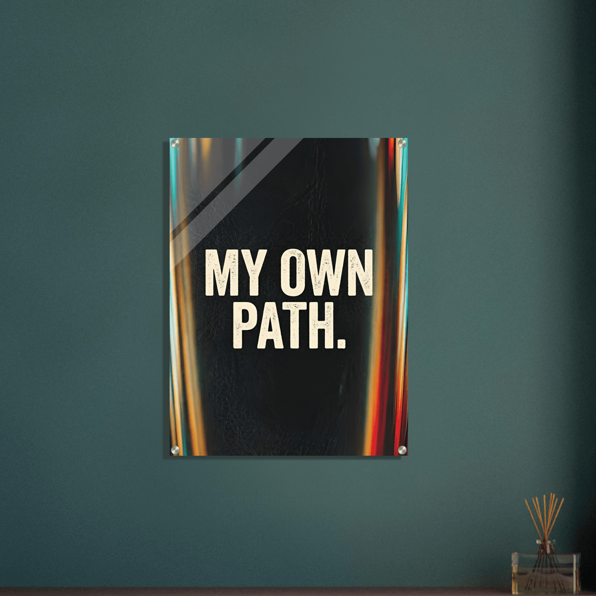 My Own Path Acrylic Canvas - Phantom 4