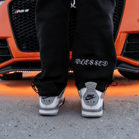 PHANTOM4 Blessed Black Cargo Pants - Phantom 4