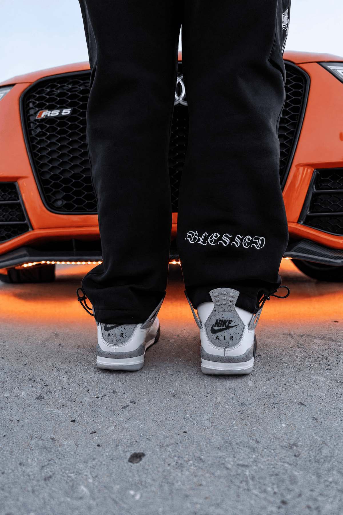 PHANTOM4 Blessed Black Cargo Pants - Phantom 4