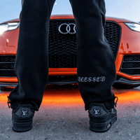 PHANTOM4 Blessed Black Cargo Pants - Phantom 4