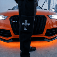 PHANTOM4 Blessed Black Cargo Pants - Phantom 4