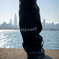 PHANTOM4 Blessed Black Cargo Pants - Phantom 4