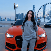 PHANTOM4 Blessed Cross Grey Oversized T-Shirt - Phantom 4