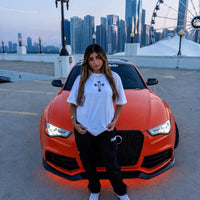 PHANTOM4 Blessed Cross White Oversized T-Shirt - Phantom 4