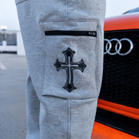 PHANTOM4 Blessed Grey Cargo Pants - Phantom 4