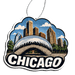 Phantom4 Chicago Bean Skyline Car Air Freshener - Phantom 4