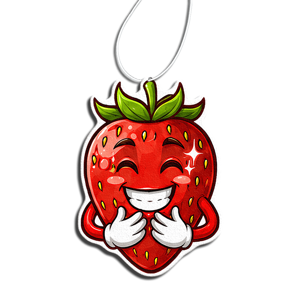 Phantom4 Happy Strawberry Car Air Freshener - Phantom 4