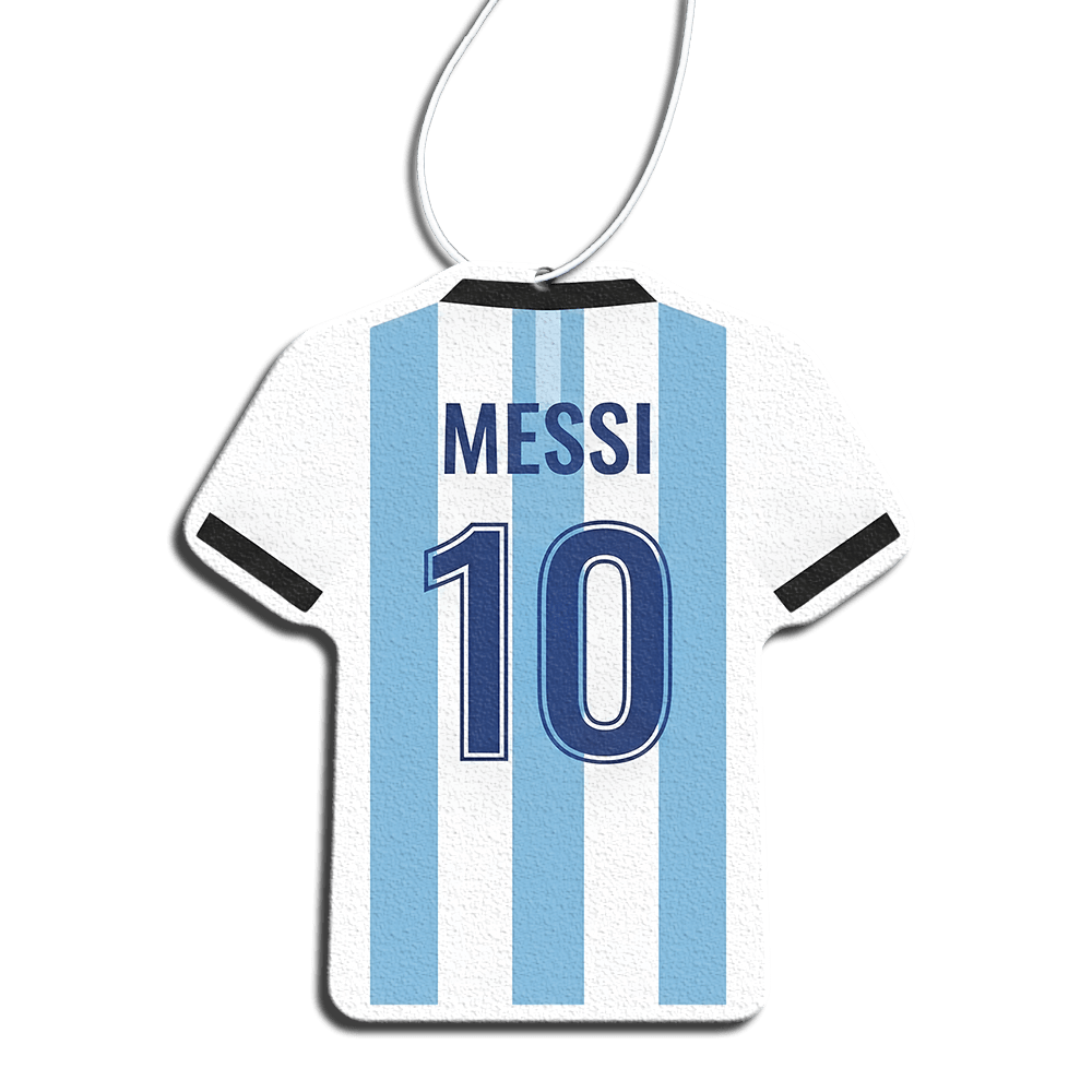 Phantom4 Messi 10 Football Jersey Car Air Freshener - Phantom 4